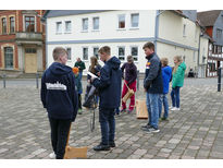 Rasseln in Naumburg - eine alte Ostertradition (Foto: Karl-Franz Thiede)